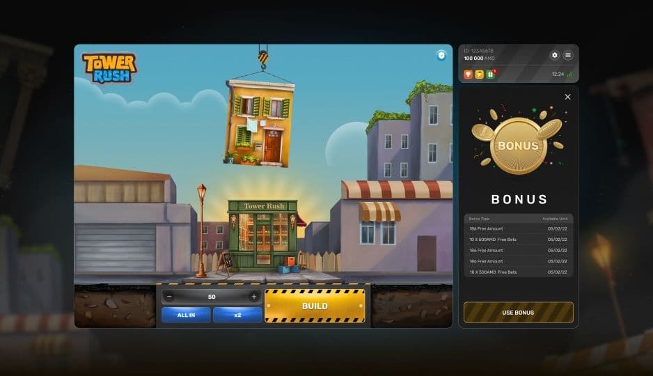 Tower Rush Game - Free Demo 